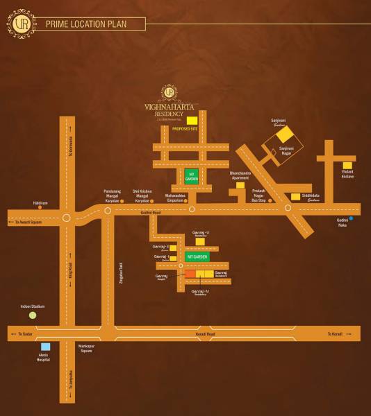  vighnaharta-residency Location Plan