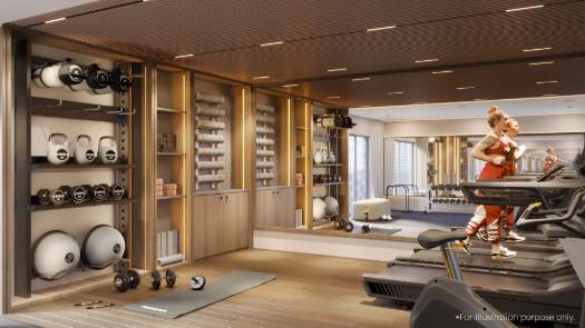 the chalet Gymnasium