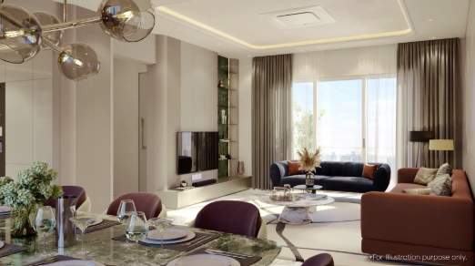 the chalet Living Area