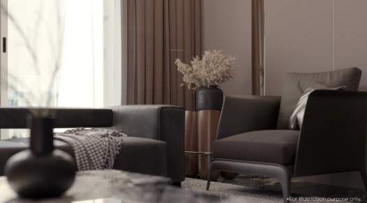 the chalet Living Area