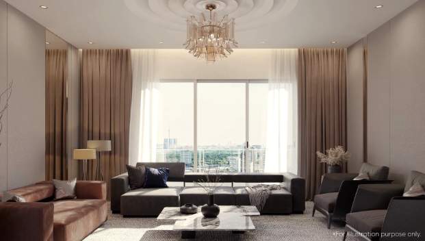 the chalet Living Area