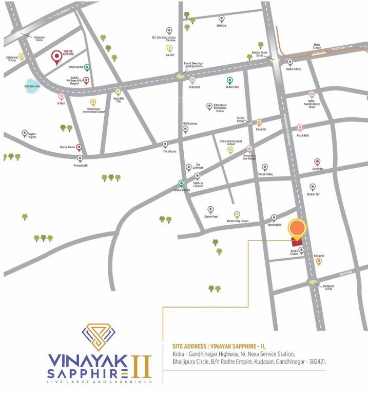  sapphire ii Location Plan