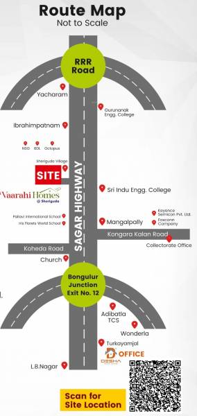 sri-vaarahi-homes Location Plan