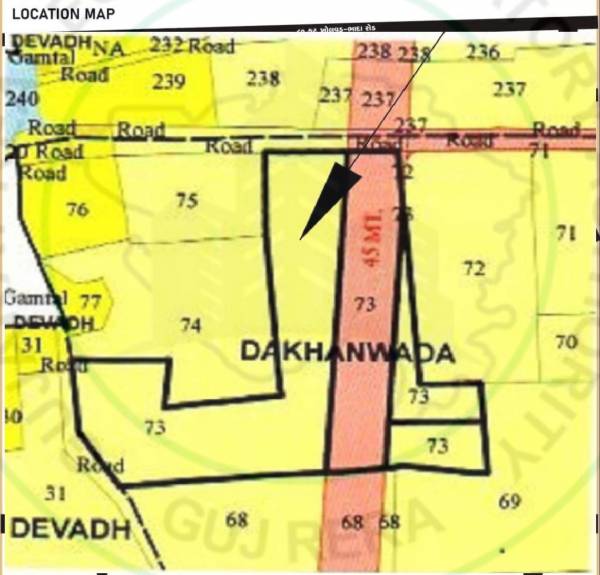 Location Plan sahaj-bunglows Location Plan