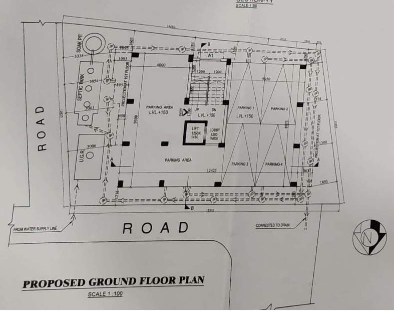  hi tech bliss Hi Tech Bliss Cluster Plan for ground Floor
