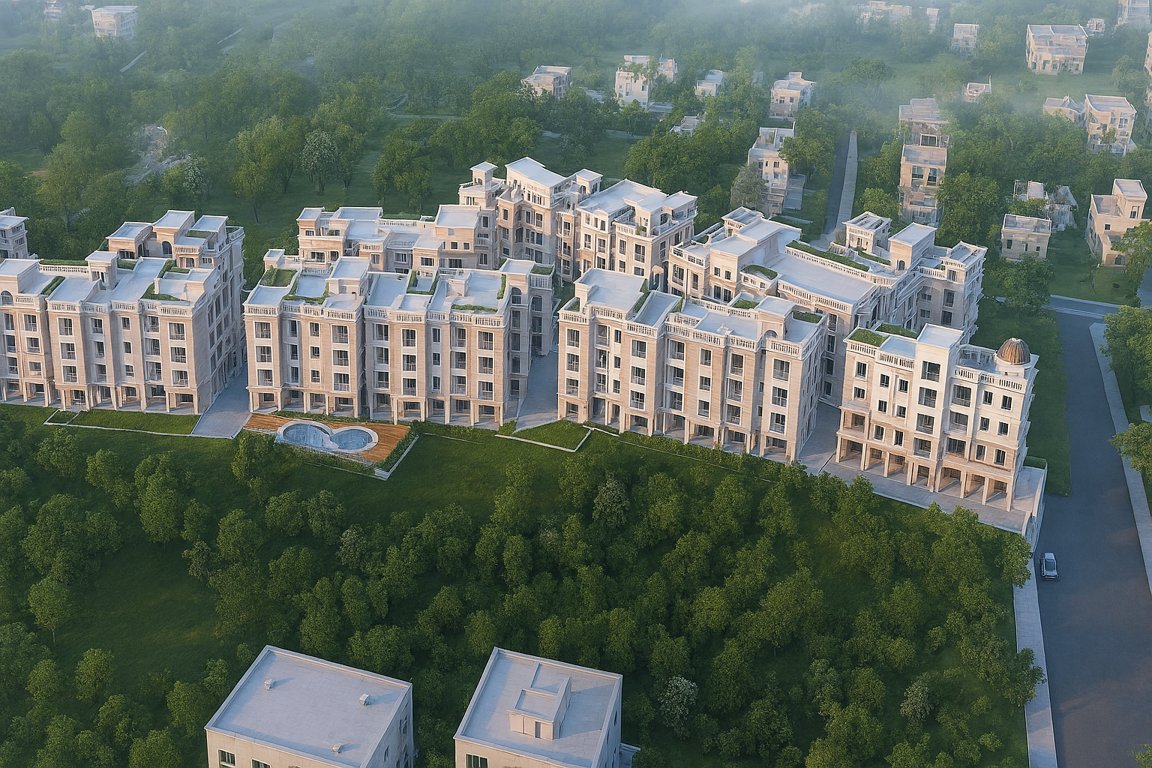  the eco palace Elevation