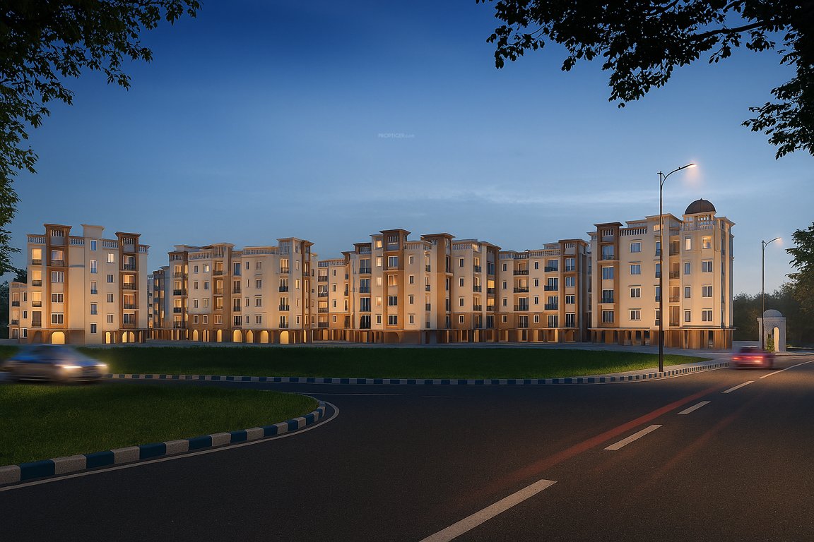  the eco palace Elevation