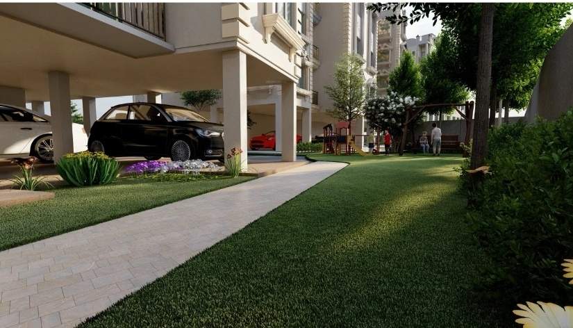  the eco palace Car Parking