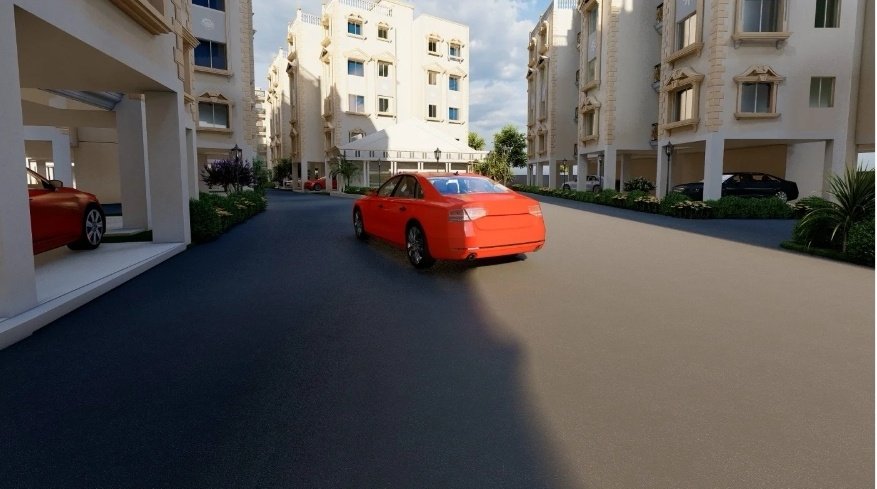  the eco palace Internal Roads & Footpaths