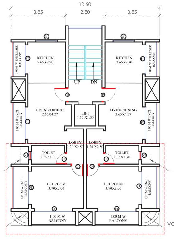  casa verdura Casa Verdura Cluster Plan from 1st to 3rd Floor