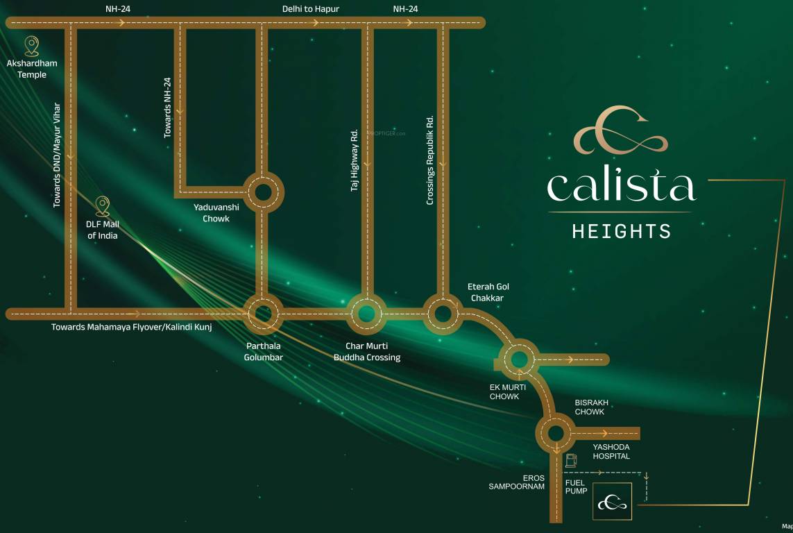 calista heights 2 Location Plan