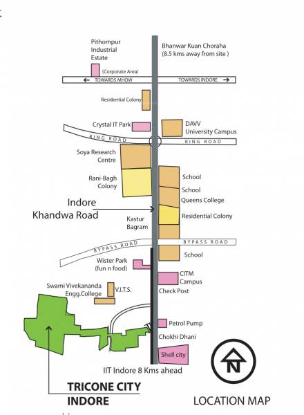  tricone-city-new Location Plan