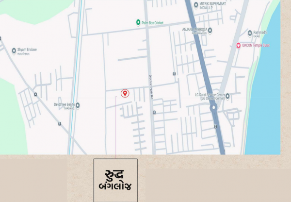 Location Plan rudra-bungalows Location Plan