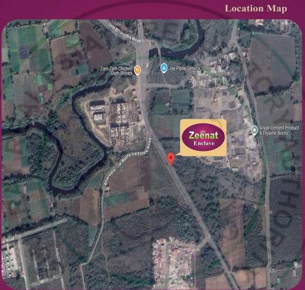  zeenat-enclave Location Plan