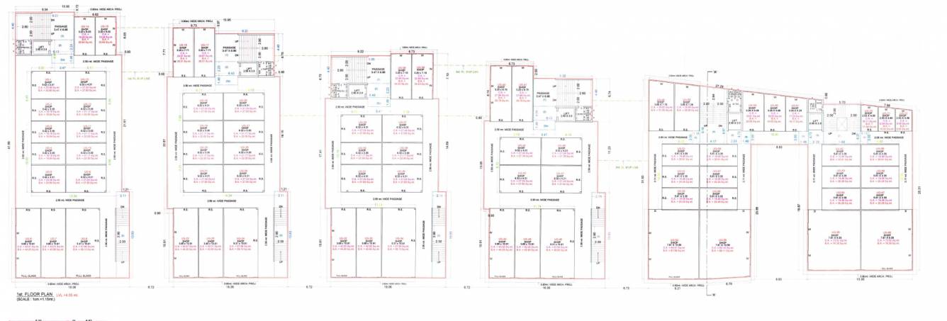 vacanza city Block L Cluster Plan for 1st Floor
