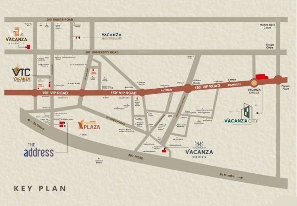  vacanza-city Location Plan