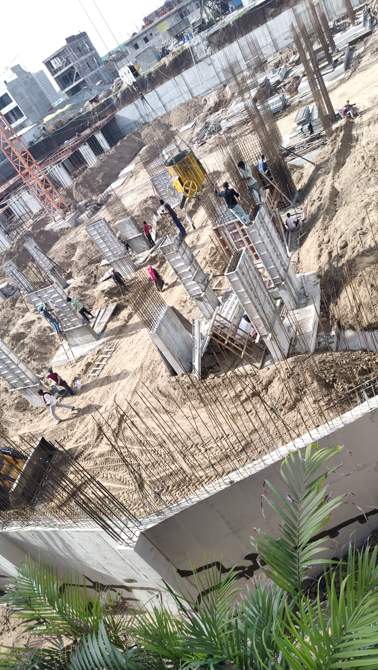  luxuria Block A Construction Status Aug 25