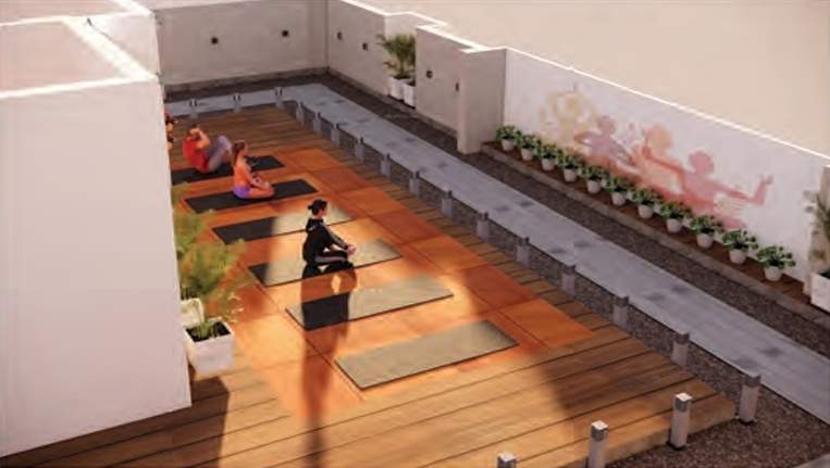 emerald heights Yoga/ Meditation Area