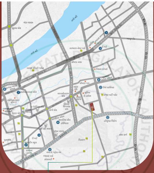 Location Plan pira-bungalow Location Plan