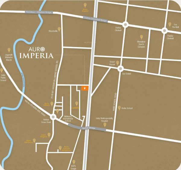  auro-imperia Location Plan