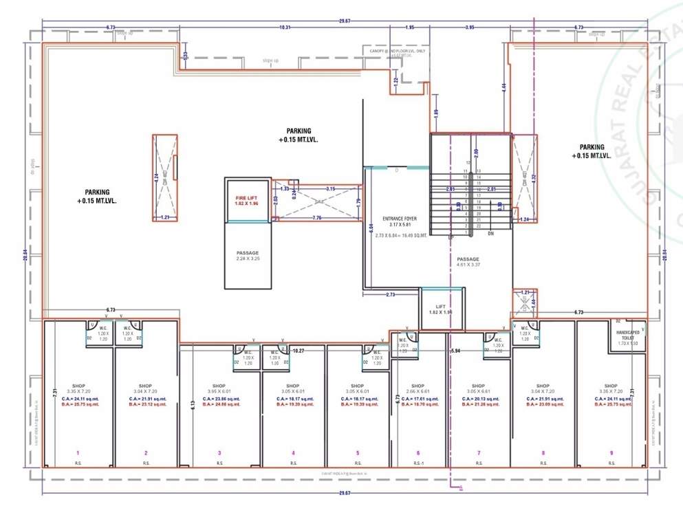 madhav heights Madhav Heights Cluster Plan for ground Floor