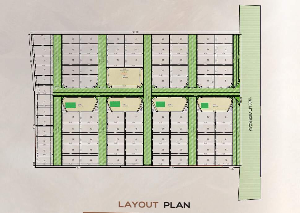  sarveshwar villa Layout Plan