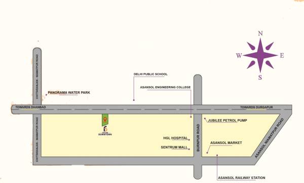  downtown Location Plan