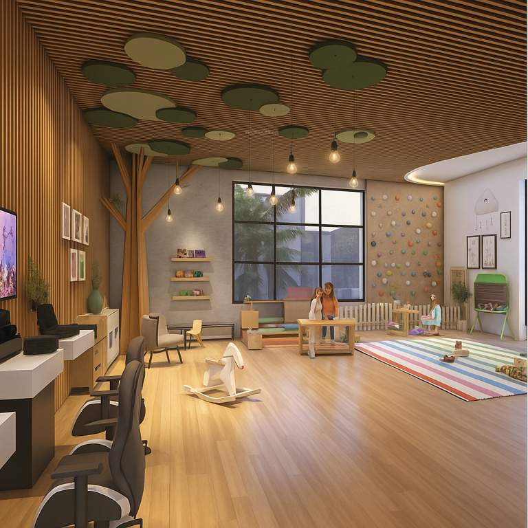 downtown Children's play area