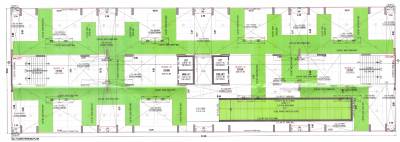  vinayak-residency-3 Tower A,B,C,D Cluster Plan for 1st Floor