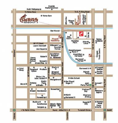  vinayak-residency-3 Location Plan