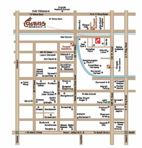  vinayak-residency-3 Location Plan