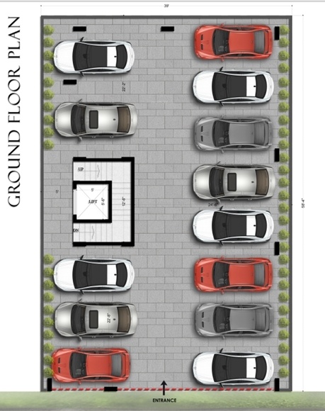  slv-tower SLV TOWER Cluster Plan for ground Floor