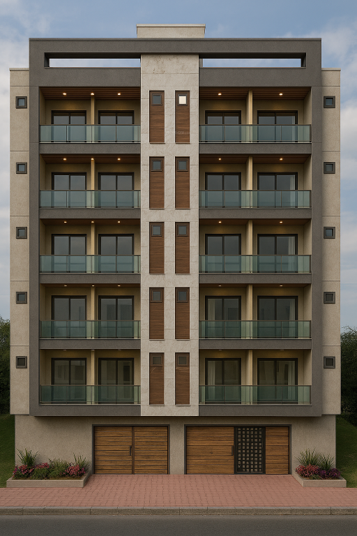 Elevation maa bhagwati homes Elevation
