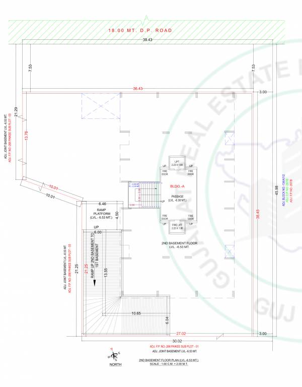 luxuria Block A Cluster Plan for 2nd Basement Floor