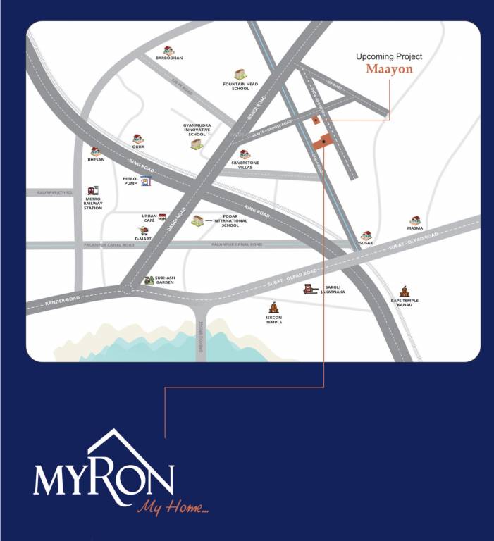  myron my home Location Plan