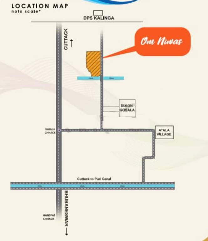  om niwas Location Plan