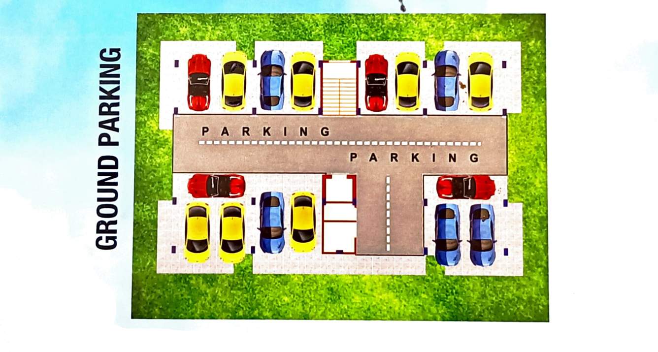  vateshwar residency Vateshwar Residency Cluster Plan for ground Floor