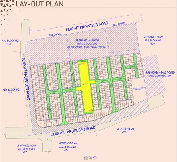  kailash-residency Layout Plan