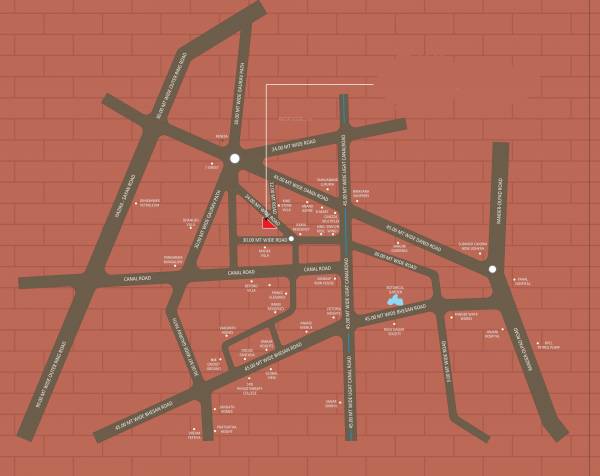 Location Plan parivaar-bunglows Location Plan