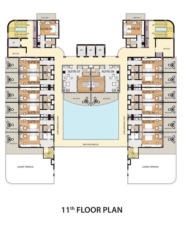  svg townsquare 1 SVG Townsquare 1 Cluster Plan for 11th Floor