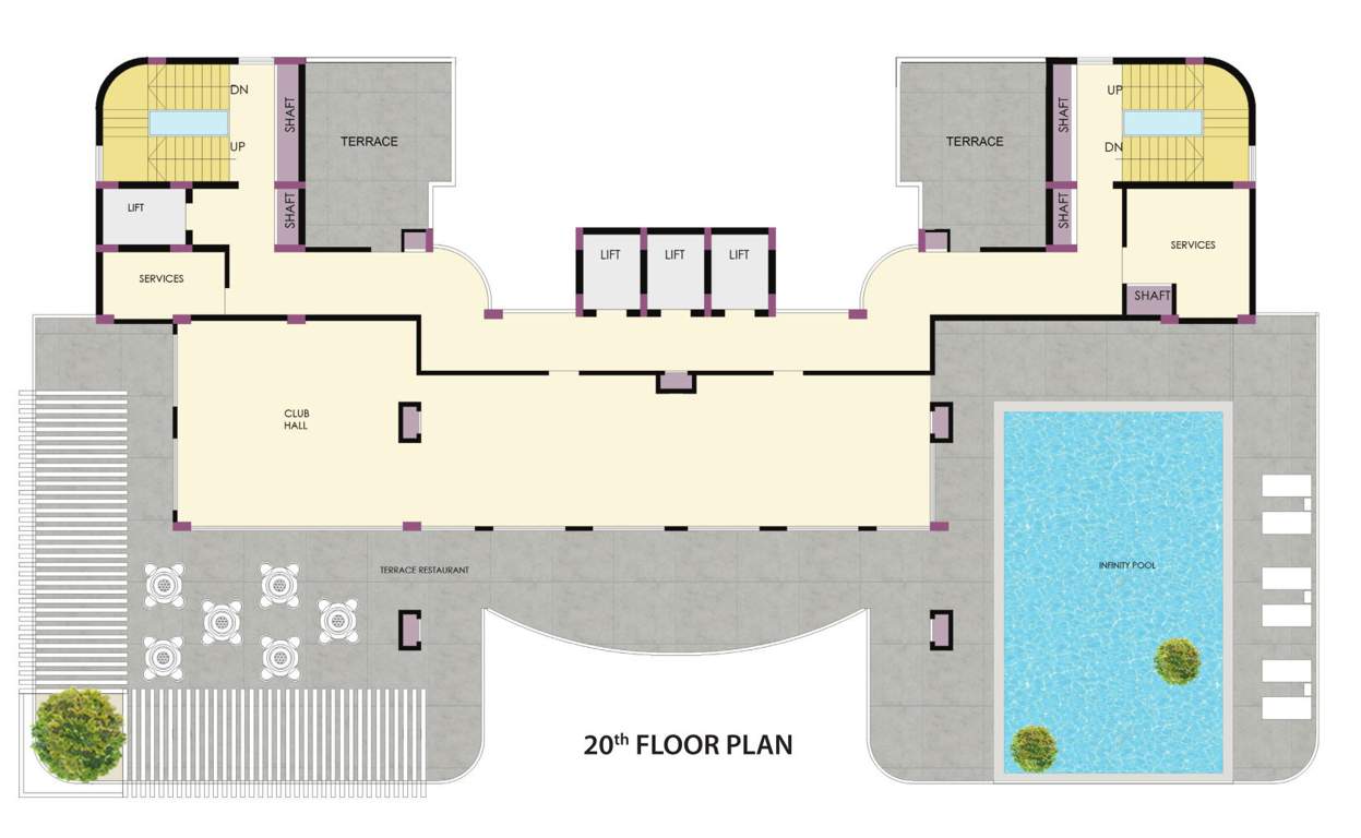  svg townsquare 1 SVG Townsquare 1 Cluster Plan for 20th Floor
