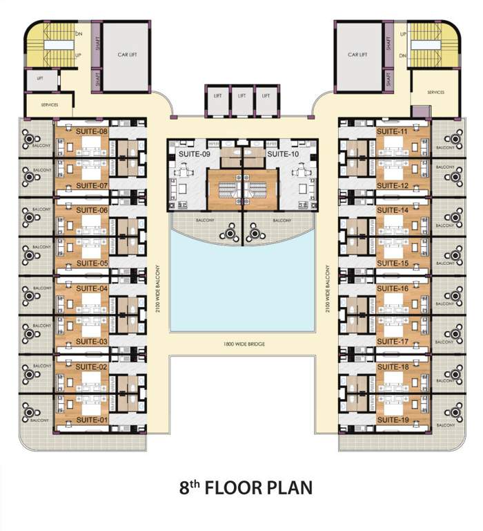  svg townsquare 1 SVG Townsquare 1 Cluster Plan for 8th Floor