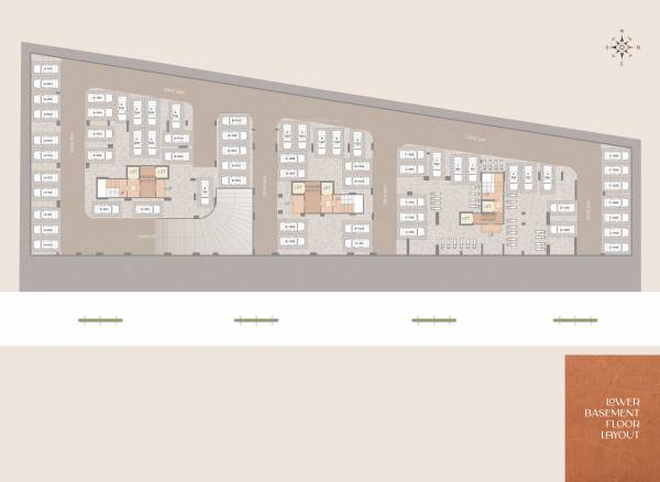  vraj-hill-view Wing A-B-C Cluster Plan