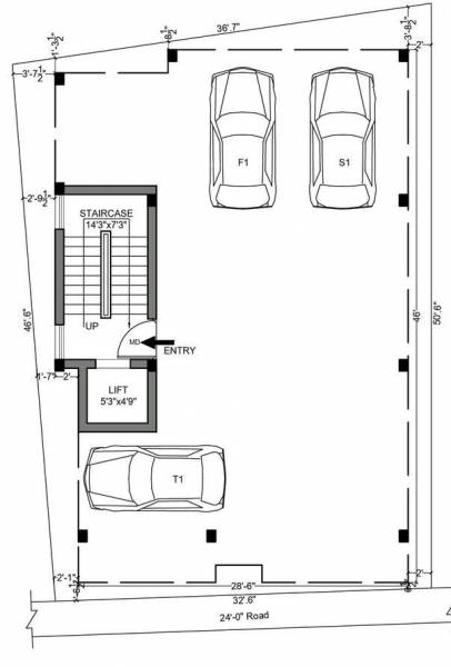  aadityaa-enclave Aadityaa Enclave Cluster Plan for ground Floor