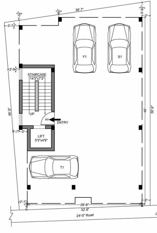  aadityaa enclave Aadityaa Enclave Cluster Plan for ground Floor