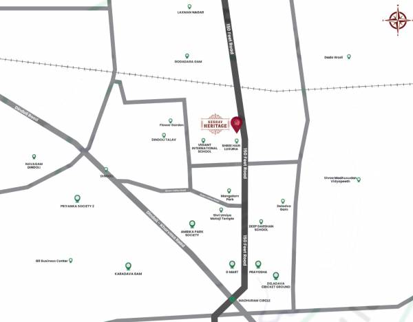 Location Plan keshav-heritage Location Plan