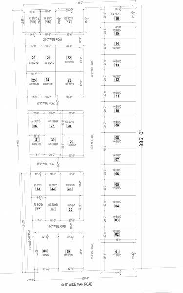  royal-paradise Layout Plan