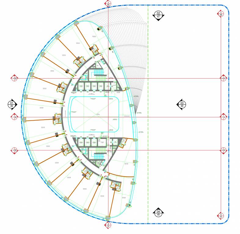  curv Shivalik Curv Cluster Plan for 24th Floor