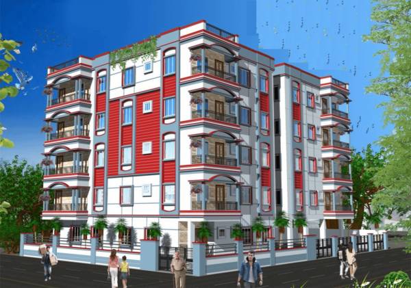 Elevation south-view-apartment Elevation