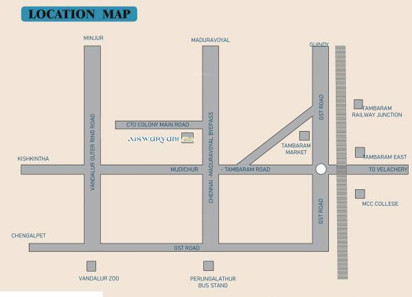  aiswaryam-flats Location Plan
